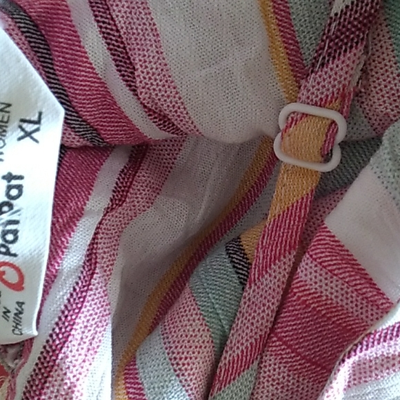 PatPat Mommy & Me Coloful Striped Women's XL, Girls Age 4-5, Baby 9-12M NWT - Picture 5 of 6